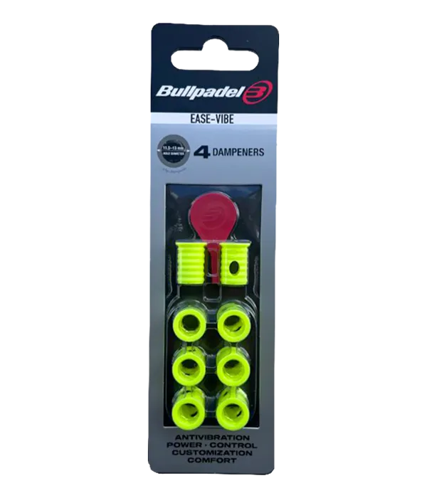 Antivibrador Bullpadel Ease Vibe Amarillo Azufre Fluor