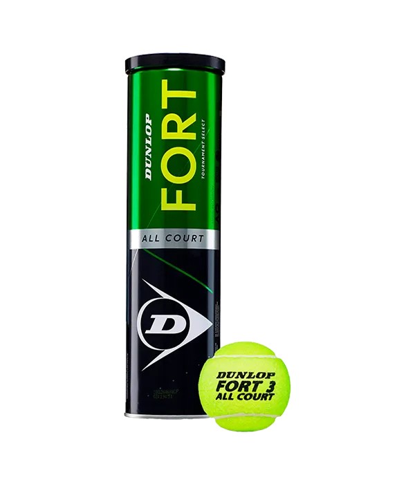 Bote de Pelotas Dunlop Fort All Court (x4) - Image 2
