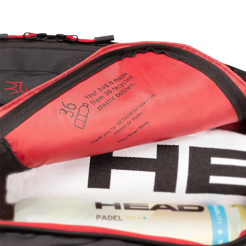 Bolsa Head Coello Pro X Padel L Negro 2025 - Image 4