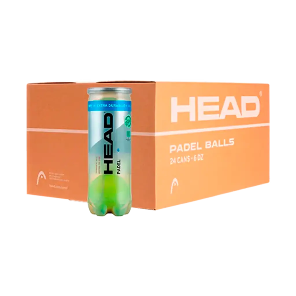 Cajón Pelotas Head Padel Pro+ (pack x 24)