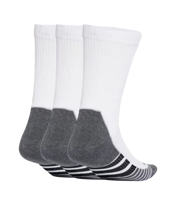 Calcetines Adidas Largos Crew Sock Blanco/Negro 2025 - Image 2