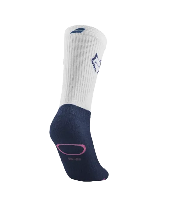 Calcetines Babolat Largos Mid-Calf White/Estate Blue J. Lebrón - Image 2