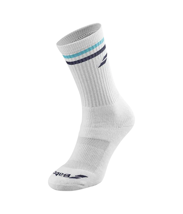 Calcetines Babolat Team Single Blanco/Azul