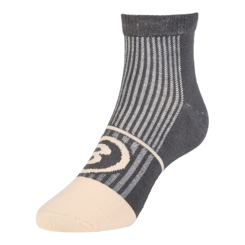 Calcetines Bullpadel BP2561 Negro/Azul/Blanco 2025 (Pack x3) - Image 4