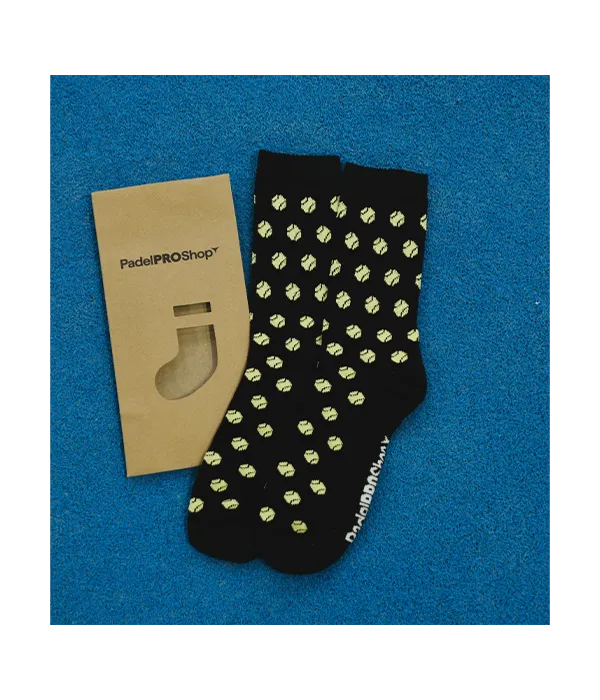 Calcetines PadelPROShop Balls Negro 2025 Promo - Image 3