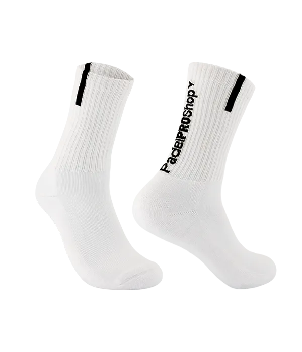 Calcetines PadelPROShop Blanco 2025 Promo