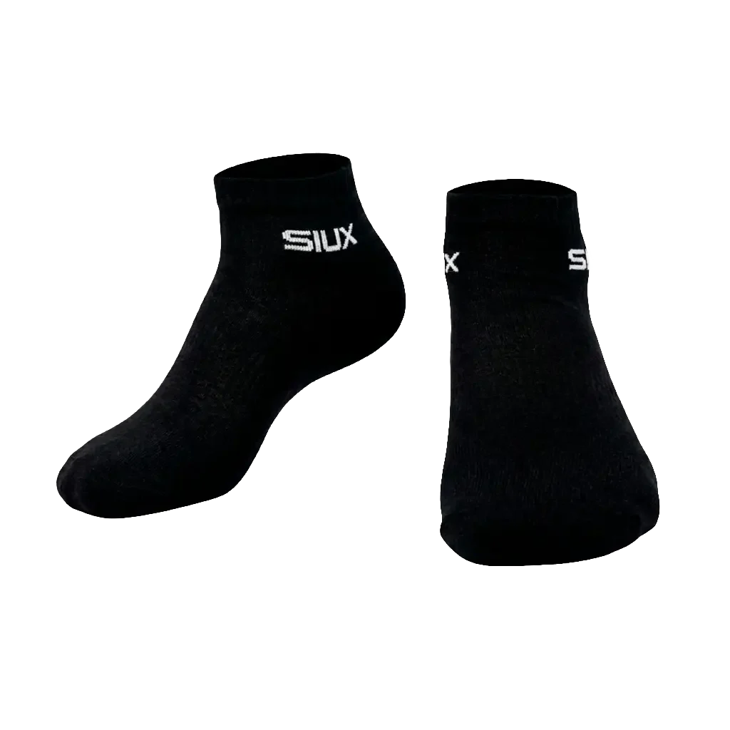 Calcetines Siux Basic Cortos 26 Black (Pack x3) - Image 2