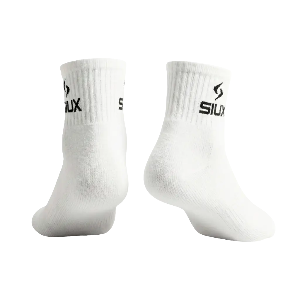 Calcetines Siux Basic Medios 26 White (Pack x3) - Image 3