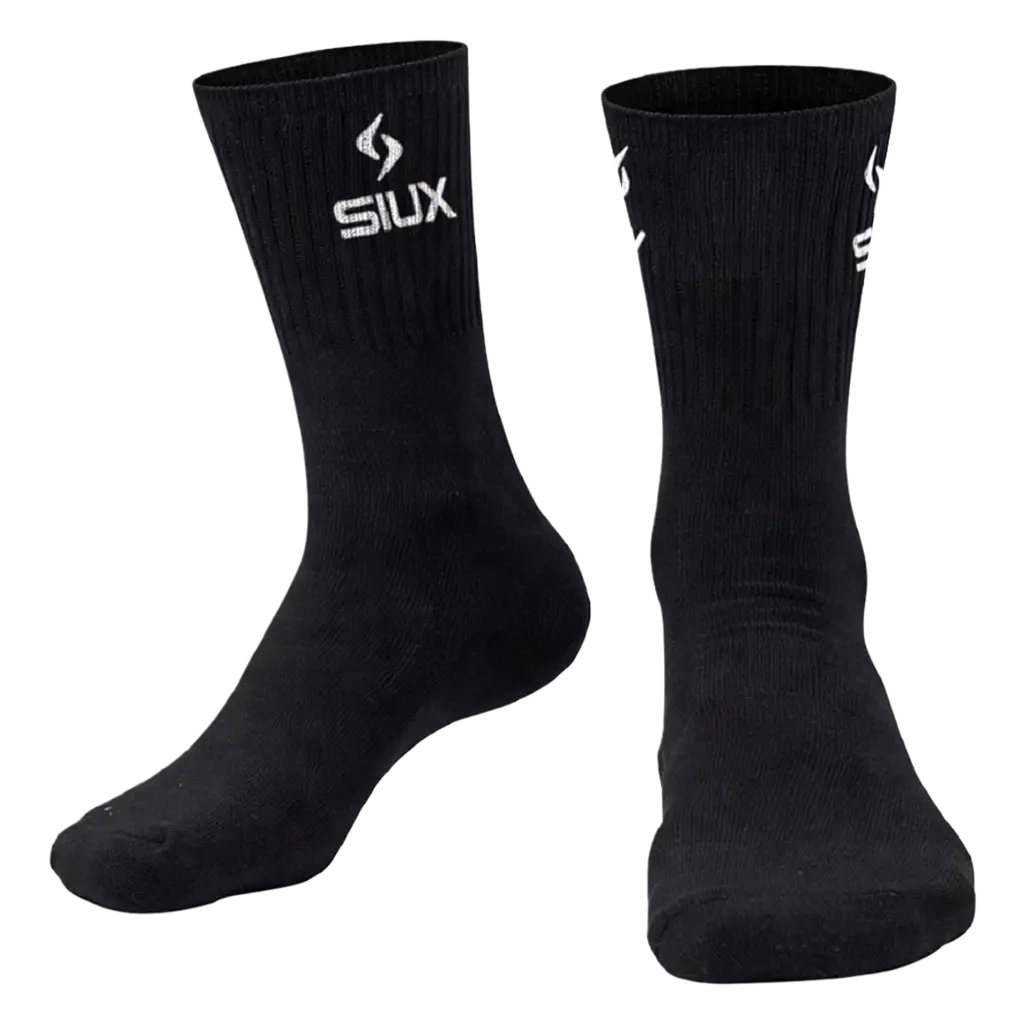 Calcetines Siux Largos Básicos 26 Negro (Pack x3) - Image 2