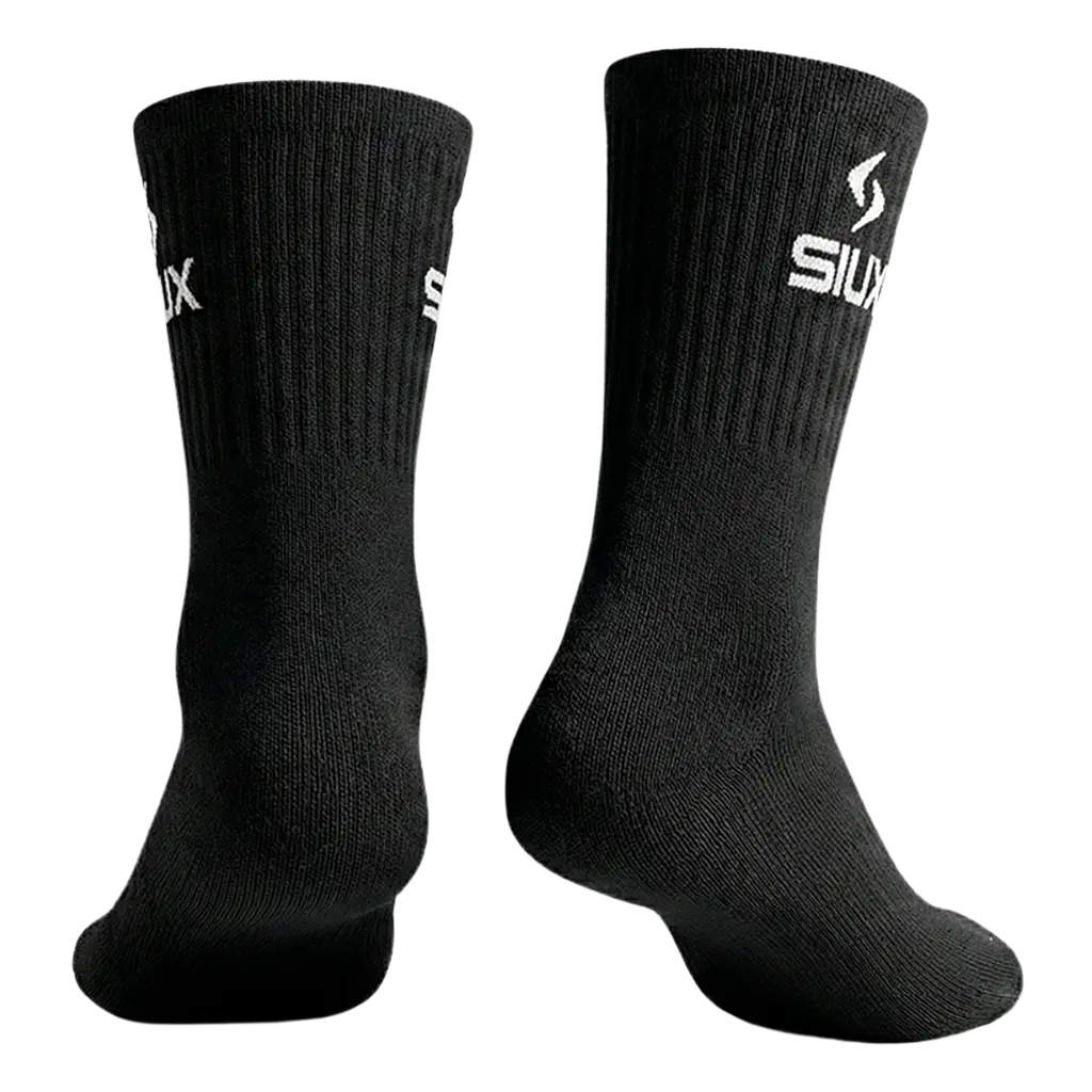 Calcetines Siux Largos Básicos 26 Negro (Pack x3) - Image 3