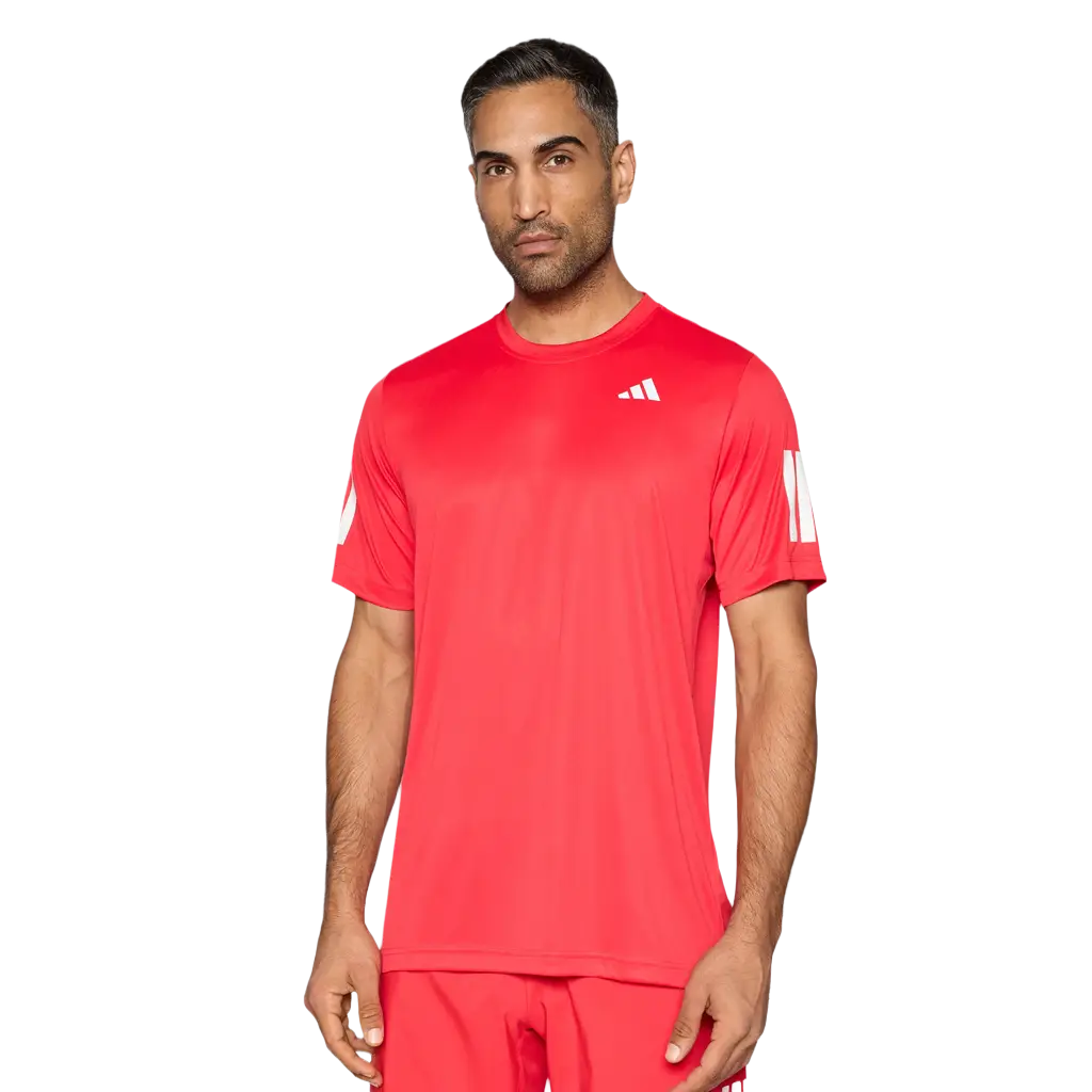 Camiseta Adidas Club 3STR Rojo 2026 - Image 2