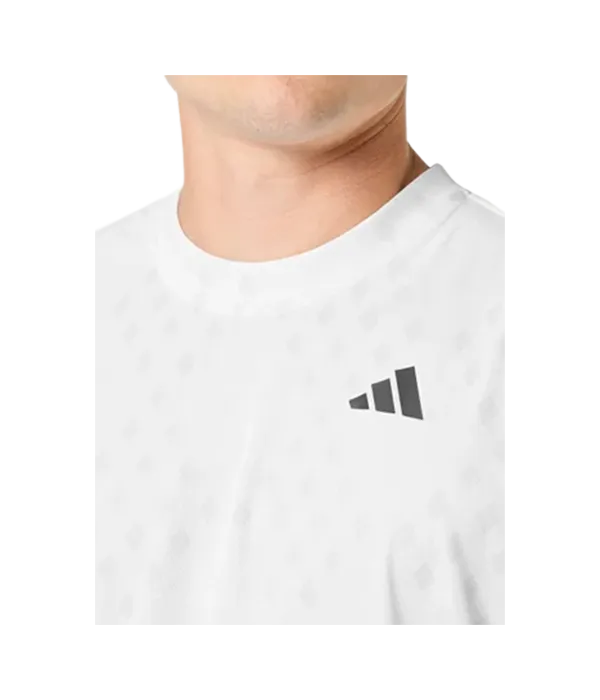 Camiseta Adidas Club Graphic Crew Blanco - Image 3