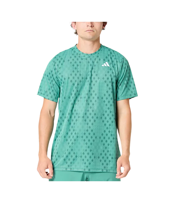Camiseta Adidas Club Graphito Verde