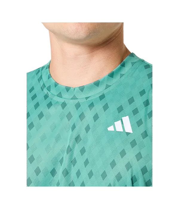 Camiseta Adidas Club Graphito Verde - Image 3