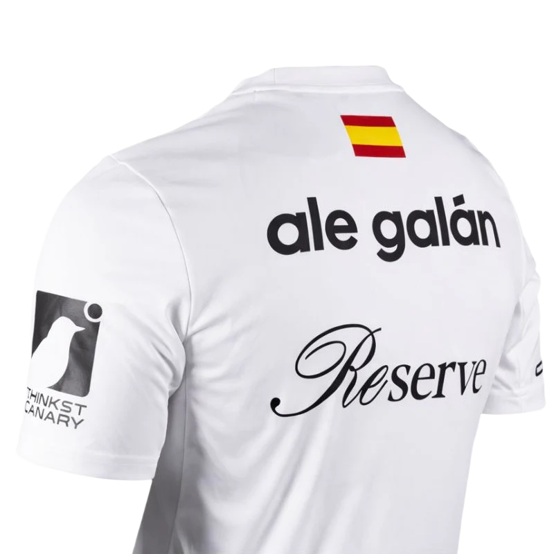 Camiseta Adidas Sponsors Blanco 2026 A. Galán - Image 4