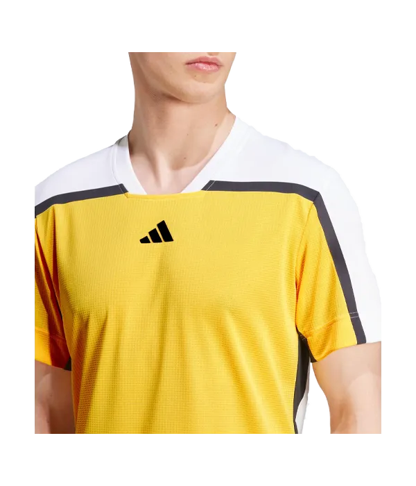 Camiseta AdidasFreelift Mesh T Pro Naranja - Image 3
