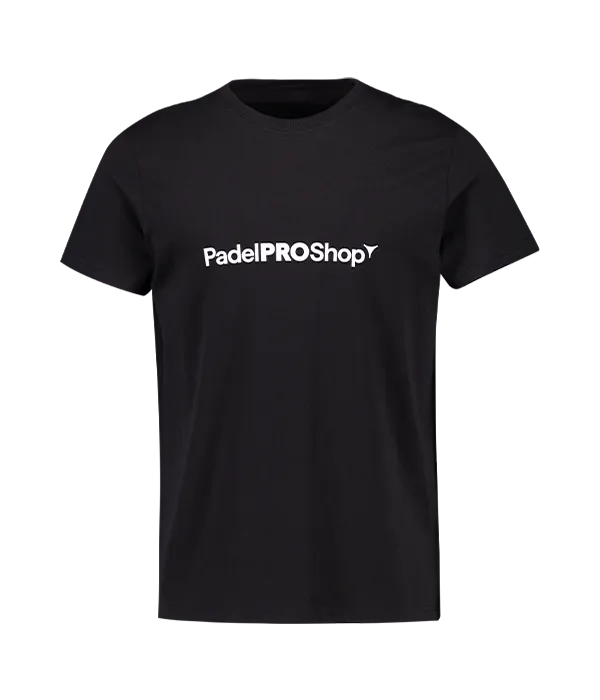 Camiseta algodón PadelPROShop Negra - Image 2