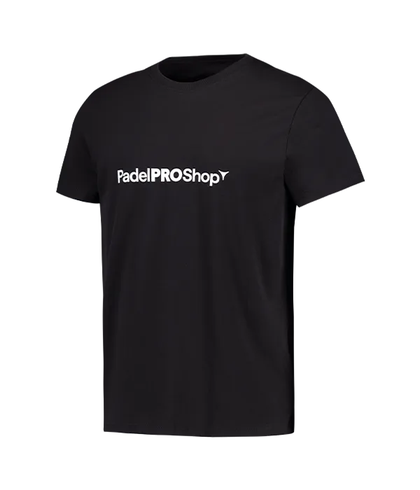 Camiseta algodón PadelPROShop Negra - Image 3