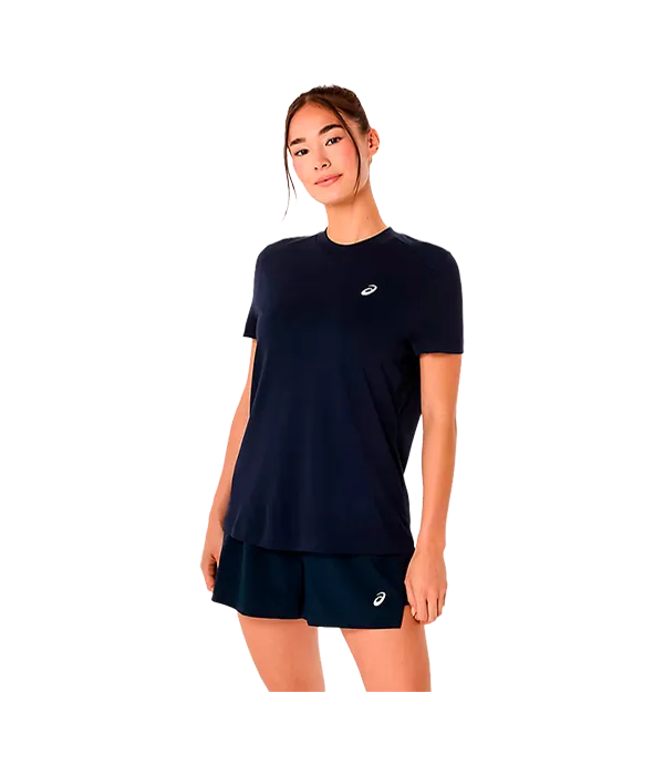 Camiseta Asics Court SS Midnight Mujer