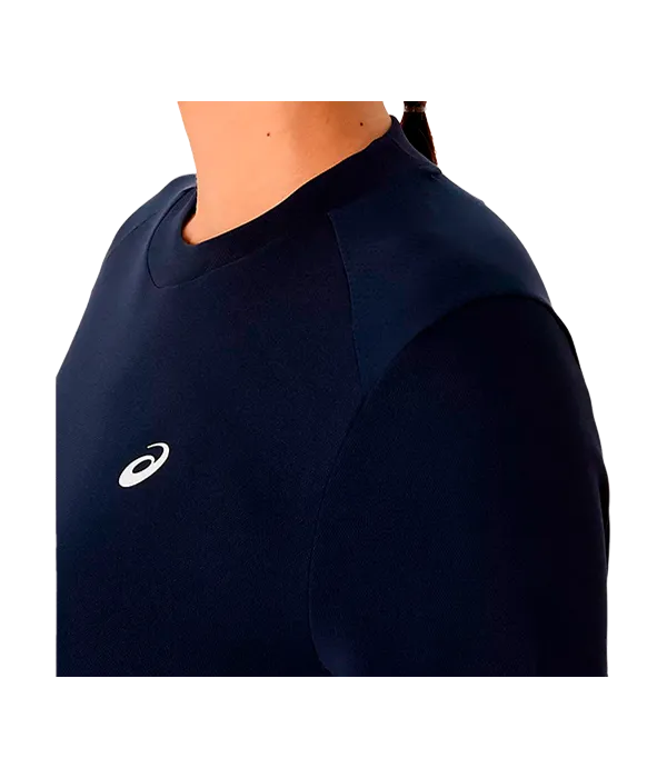 Camiseta Asics Court SS Midnight Mujer - Image 4