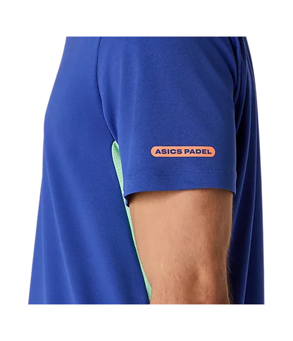 Camiseta Asics Padel Court SS Dark Cobalt/Menthol 2025 - Image 3