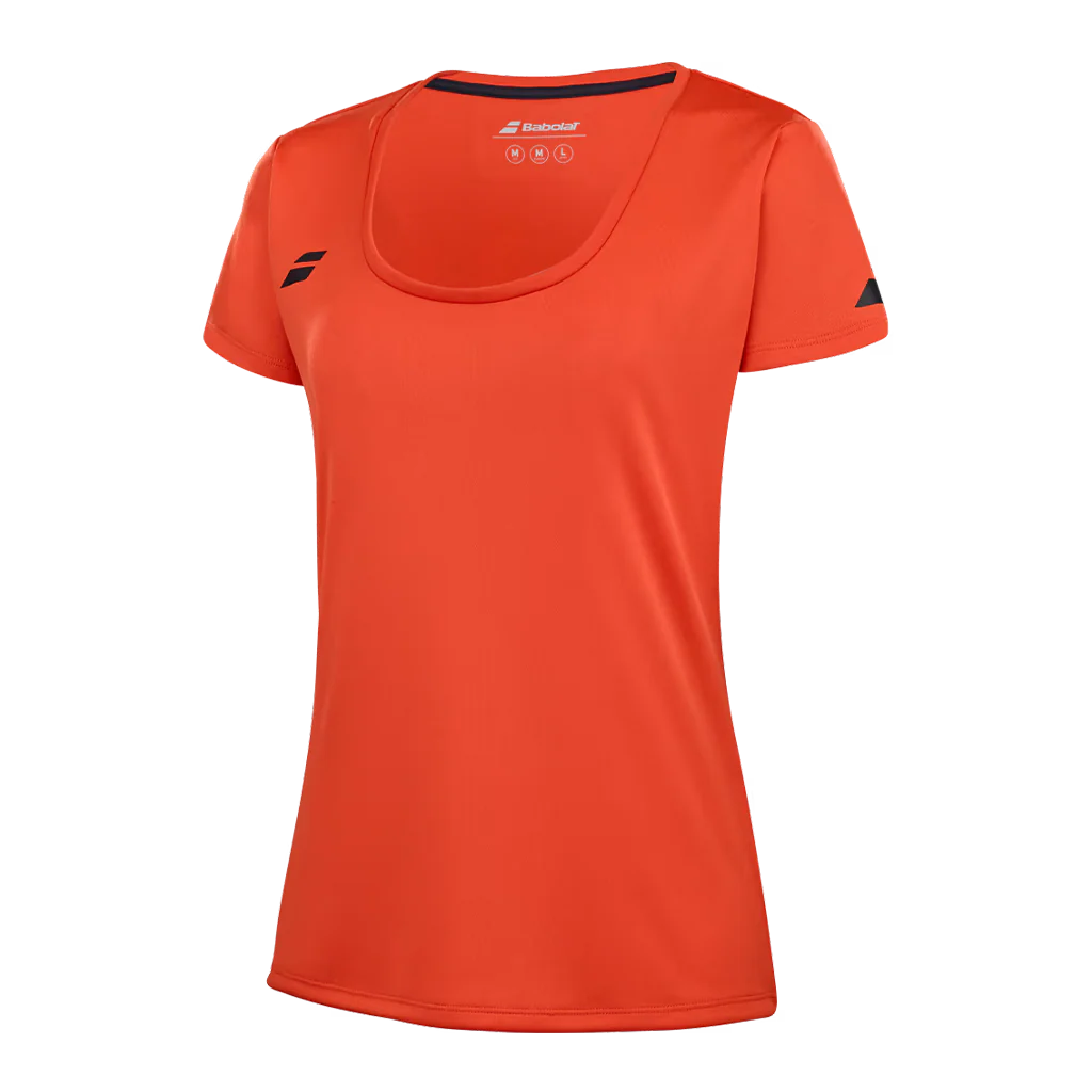 Camiseta Babolat Cap Sleeve Top Mujer Rojo - Image 2