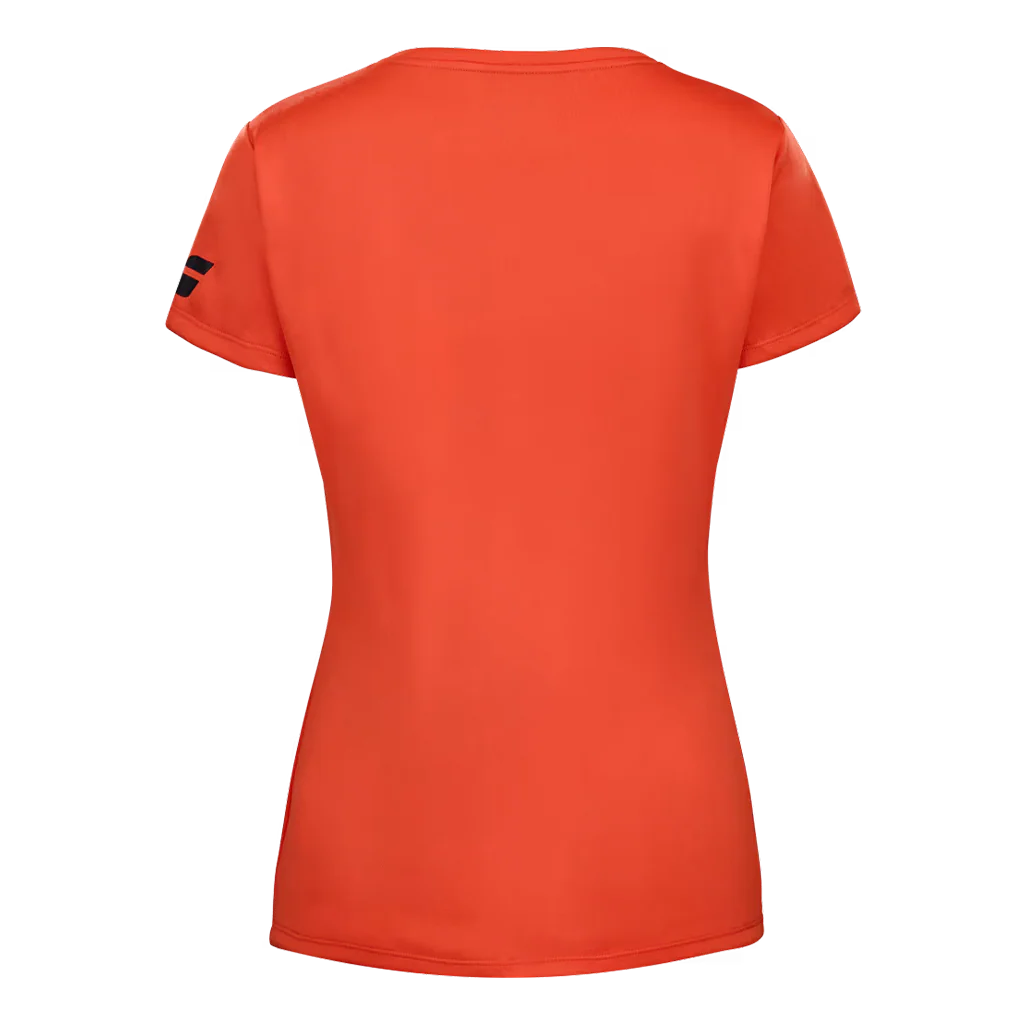 Camiseta Babolat Cap Sleeve Top Mujer Rojo - Image 3