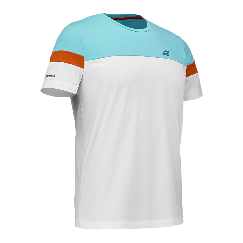 Camiseta Babolat Crew Neck Tee White/White 2026 - Image 2