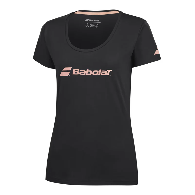 Camiseta Babolat Exercise Women Black 2026 - Image 2