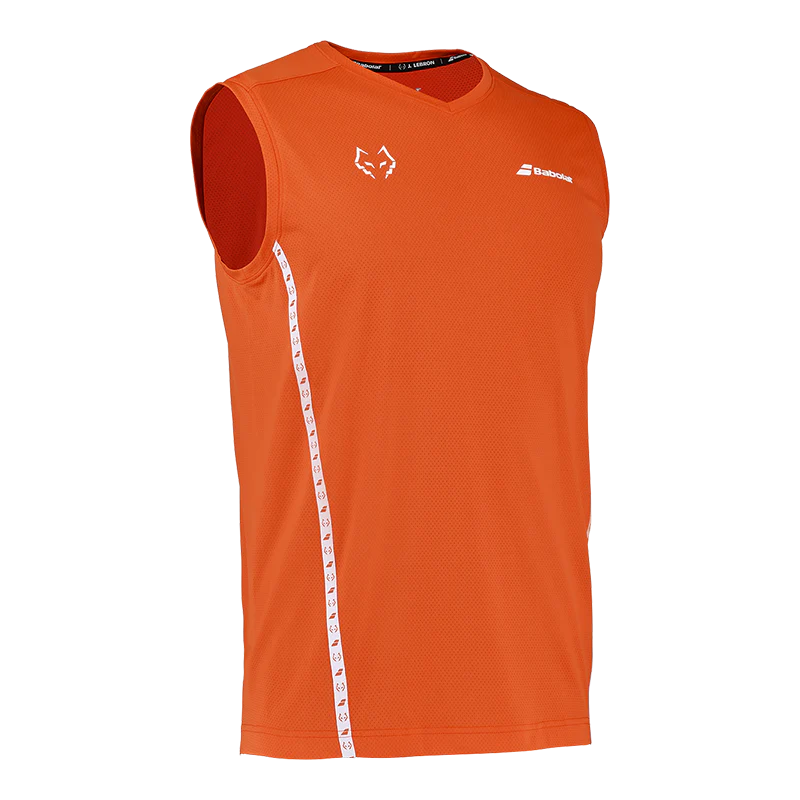Camiseta Babolat Muscle Red/Orange 2026 J. Lebrón - Image 2