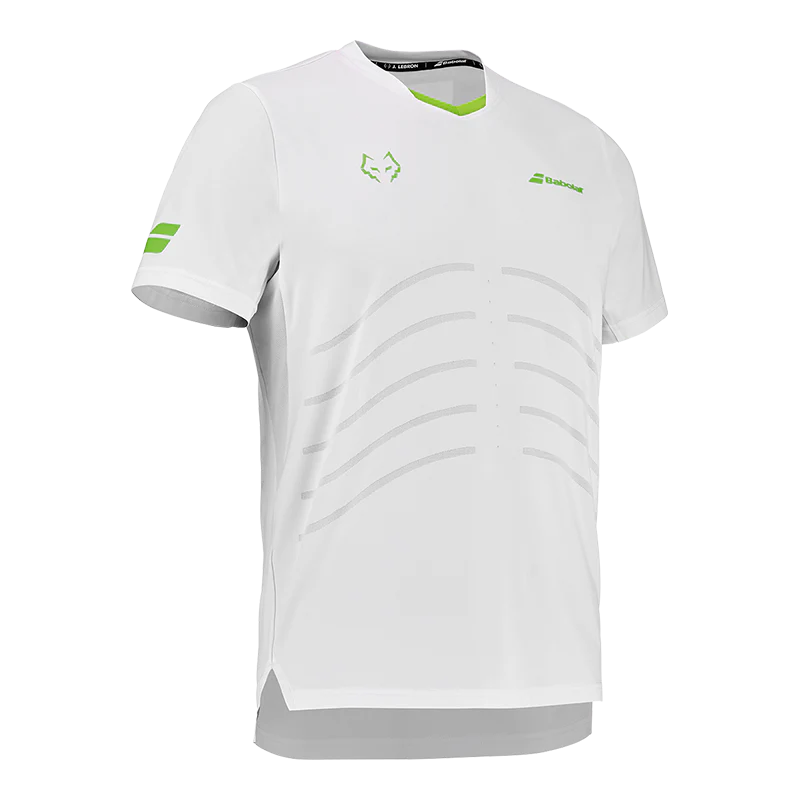 Camiseta Babolat Réplica White/White 2026 J. Lebrón - Image 3