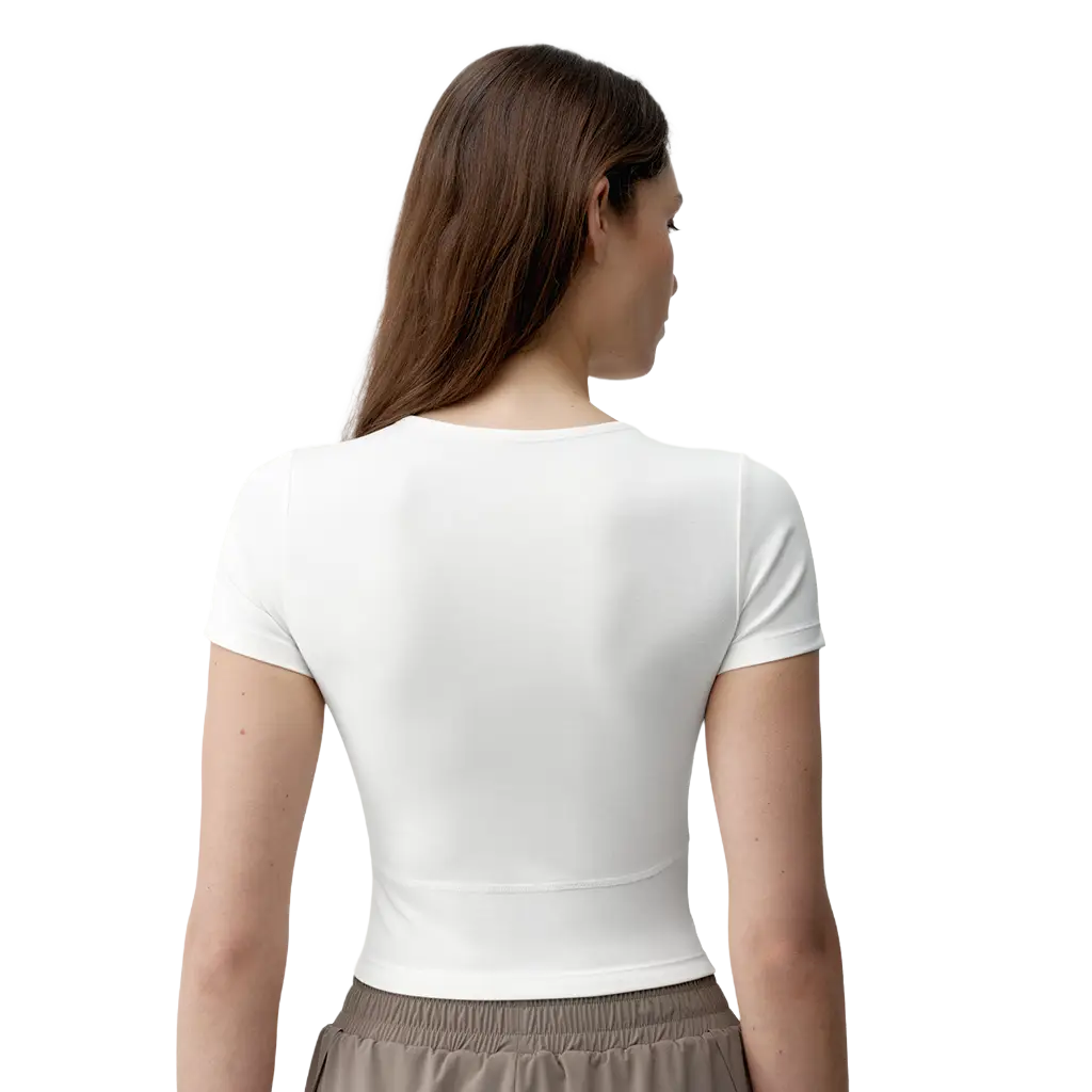 Camiseta Born Living Yoga Aldina Off White 2026 - Image 2