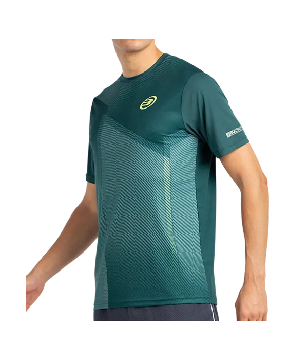 Camiseta Bullpadel Lagar Verde Oscuro 2025 - Image 2