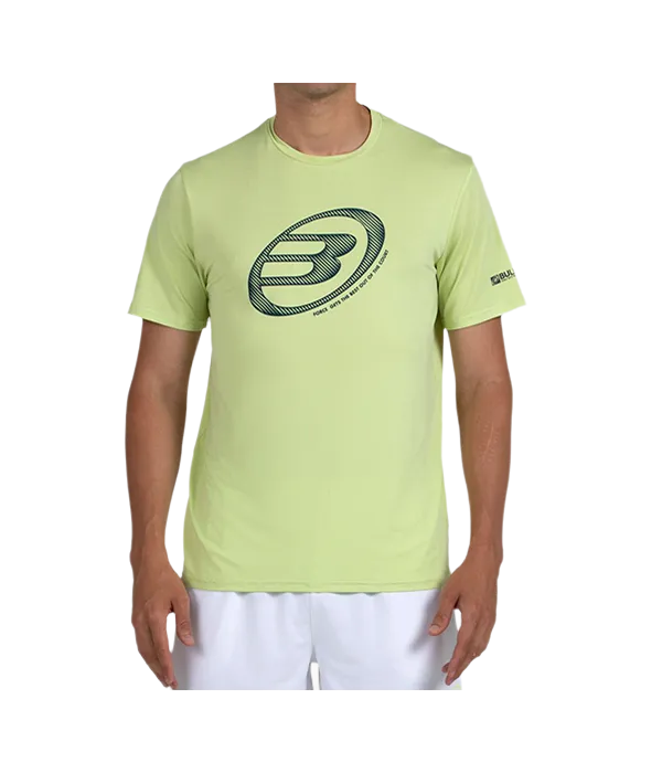 Camiseta Bullpadel Lande Limón Vigore