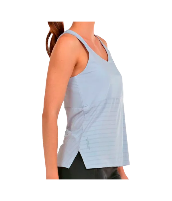 Camiseta Bullpadel Oza Mujer Gris - Image 2