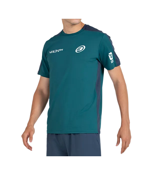 Camiseta Bullpadel Paquito Verde Oscuro - Image 2