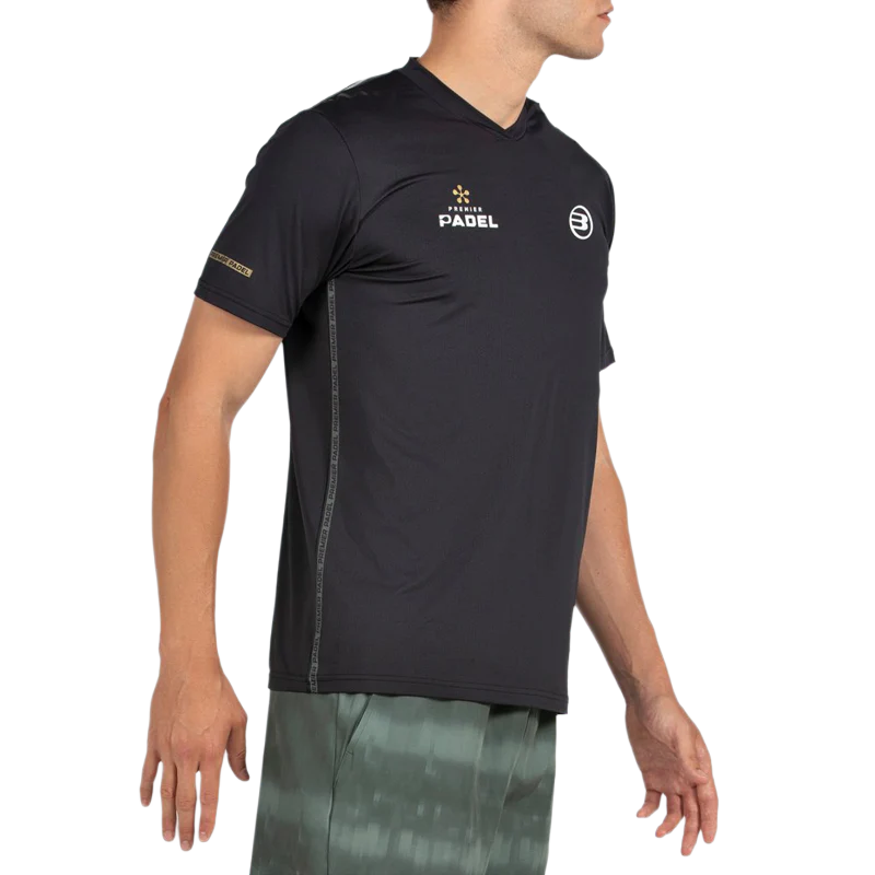 Camiseta Bullpadel Perico Premier Padel Negro 2026 - Image 3