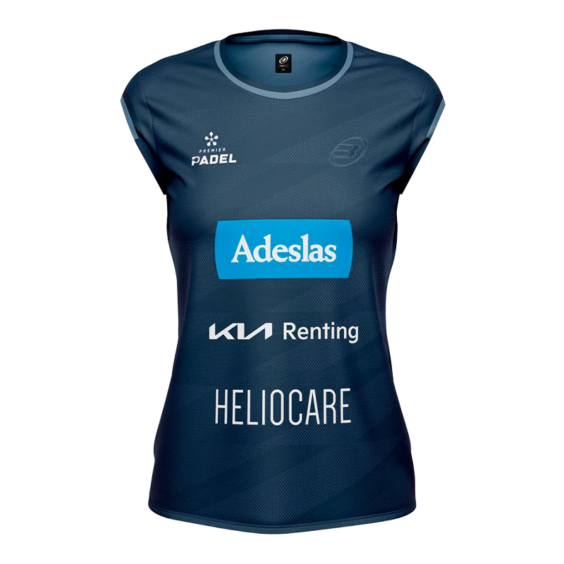 Camiseta Bullpadel Pinatar Delfi Brea Azul Marino 2026 - Image 2