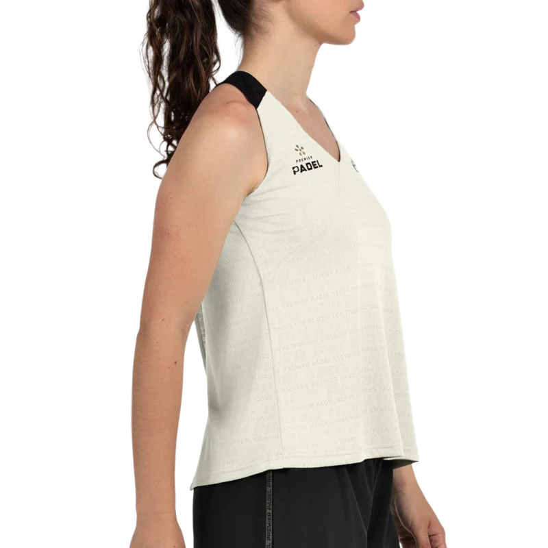 Camiseta Bullpadel Piura Crudo Mujer 2026 - Image 3