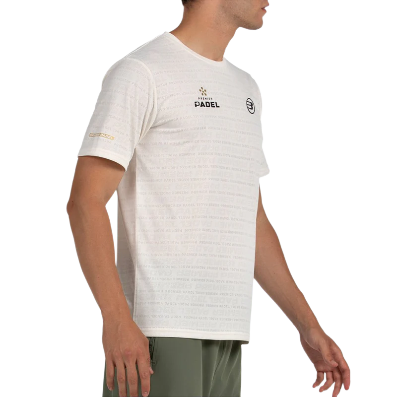 Camiseta Bullpadel Prilep Premier Padel Crudo - Image 3