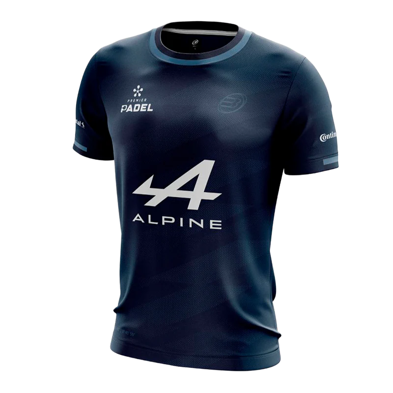 Camiseta Bullpadel Prior Fede Chingotto Azul Marino 2026 - Image 2