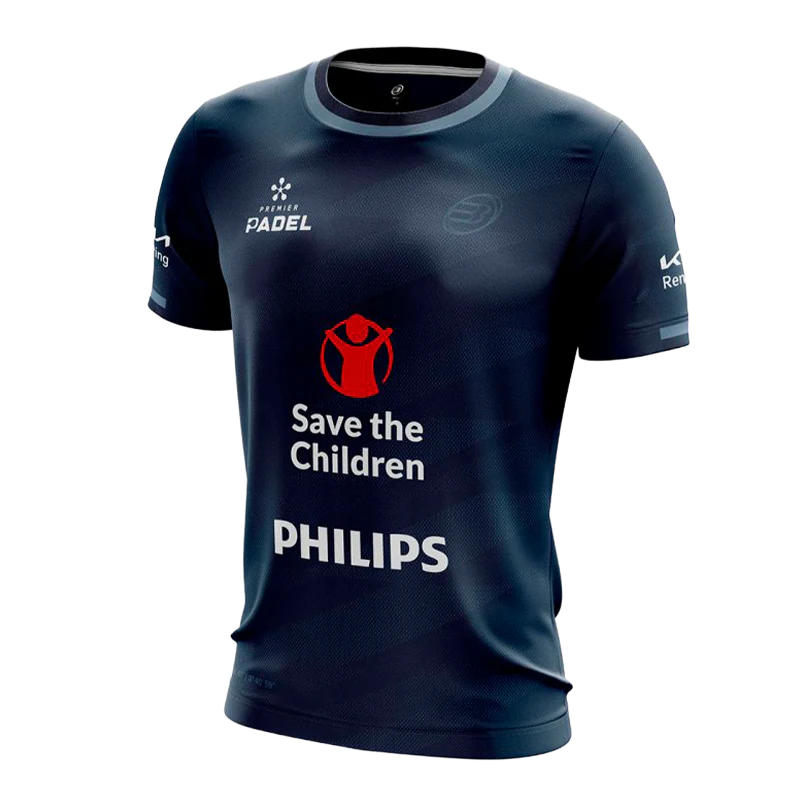 Camiseta Bullpadel Prior Martín Di Nenno Azul Marino 2026 - Image 2
