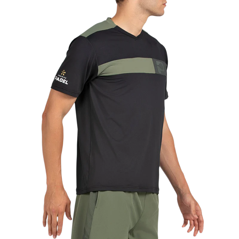 Camiseta Bullpadel Puyo Premier Padel Negro 2026 - Image 2