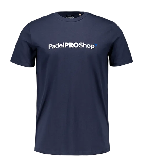 Camiseta algodón PadelPROShop Azul Marino - Image 2