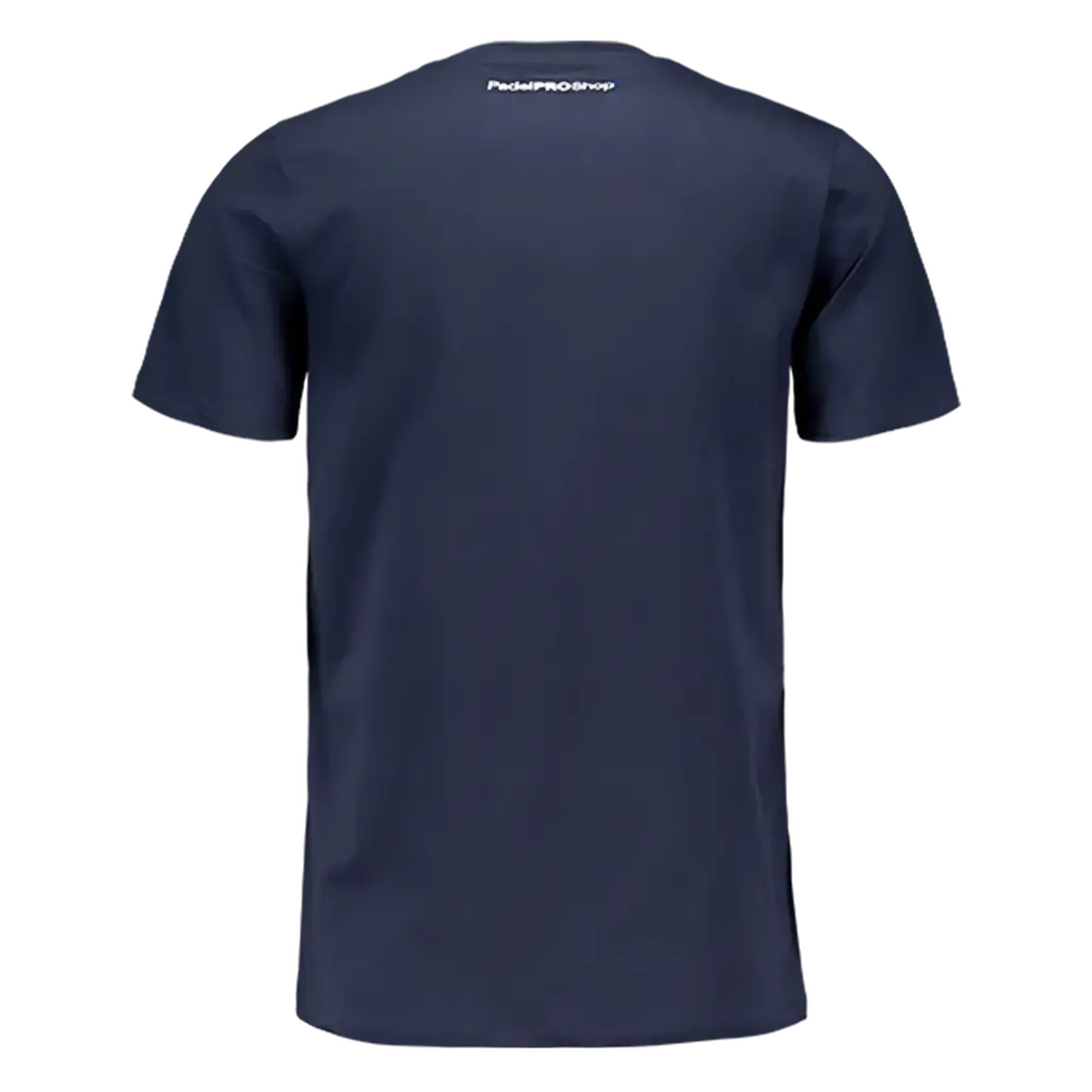 Camiseta algodón PadelPROShop Azul Marino - Image 4
