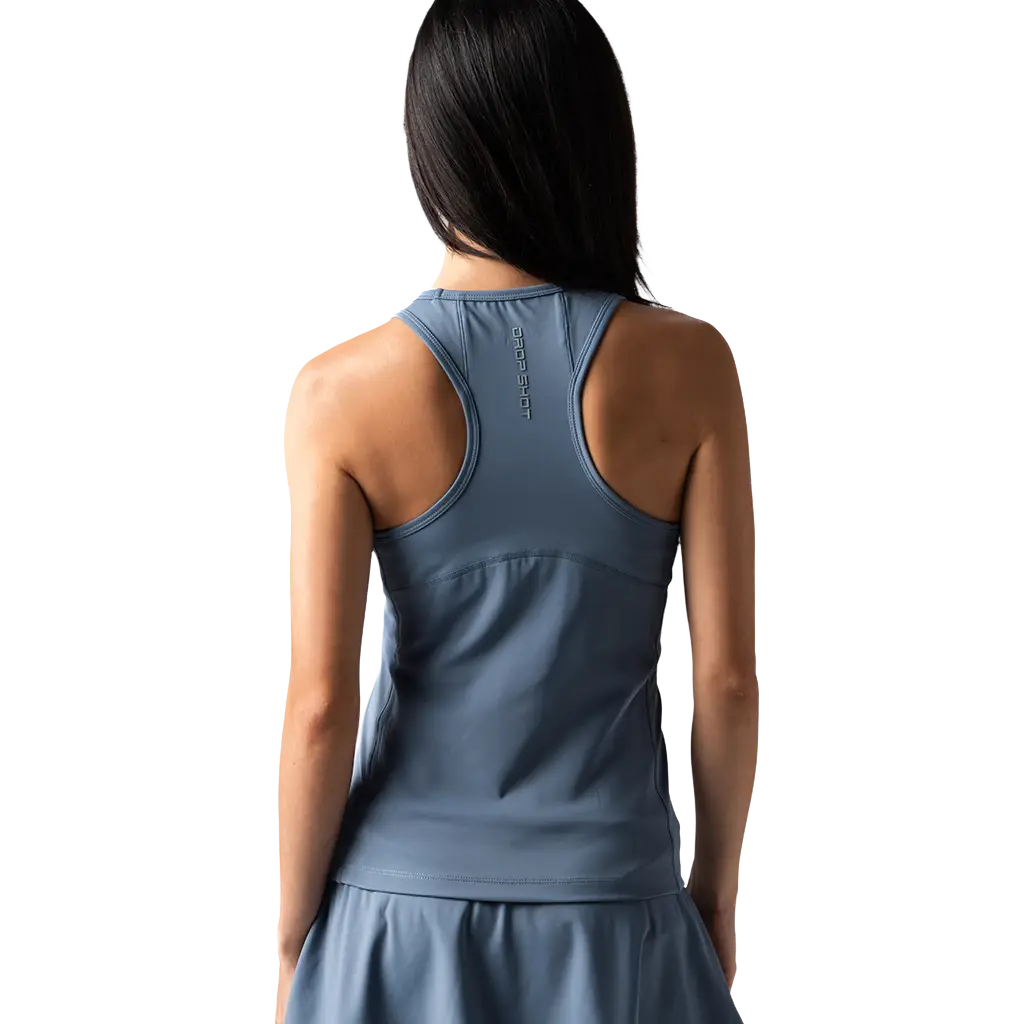 Camiseta De Tirantes Drop Shot Monarca Gris 2026 - Image 2