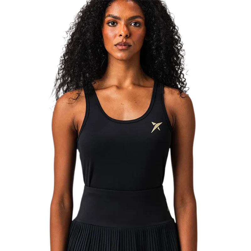 Camiseta de Tirantes Drop Shot Noor Negra