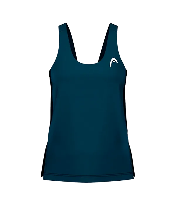 Camiseta de tirantes Head mujer Spirit Azul Marino