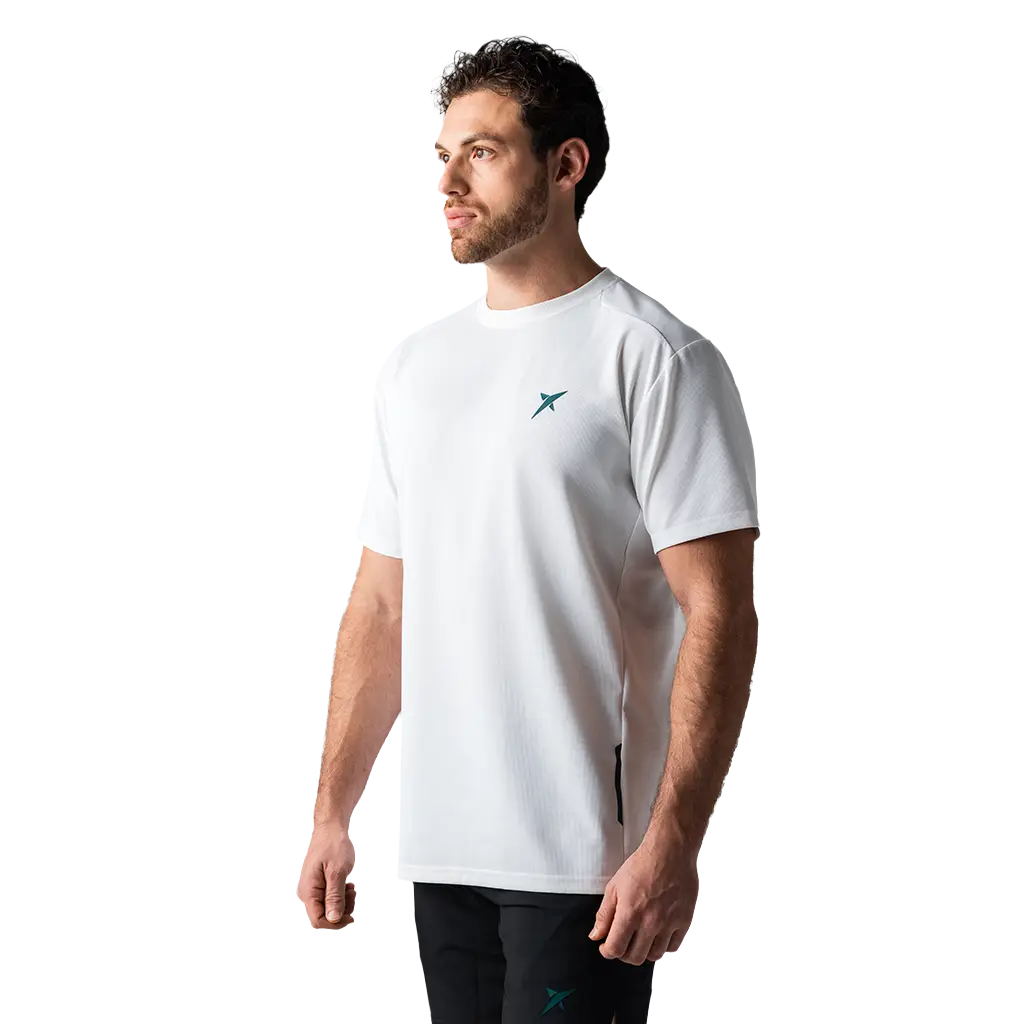 Camiseta Drop Shot Sanz Performance Blanco 2026 - Image 2