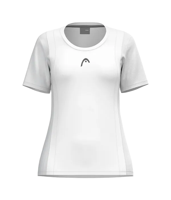 Camiseta Head Club 25 Tech Mujer Blanco